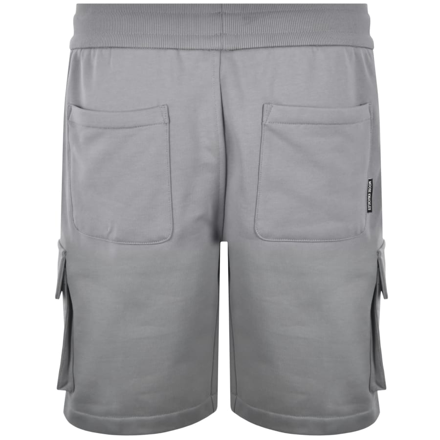 Image number 3 for Moose Knuckles Hartsfield Cargo Shorts Grey