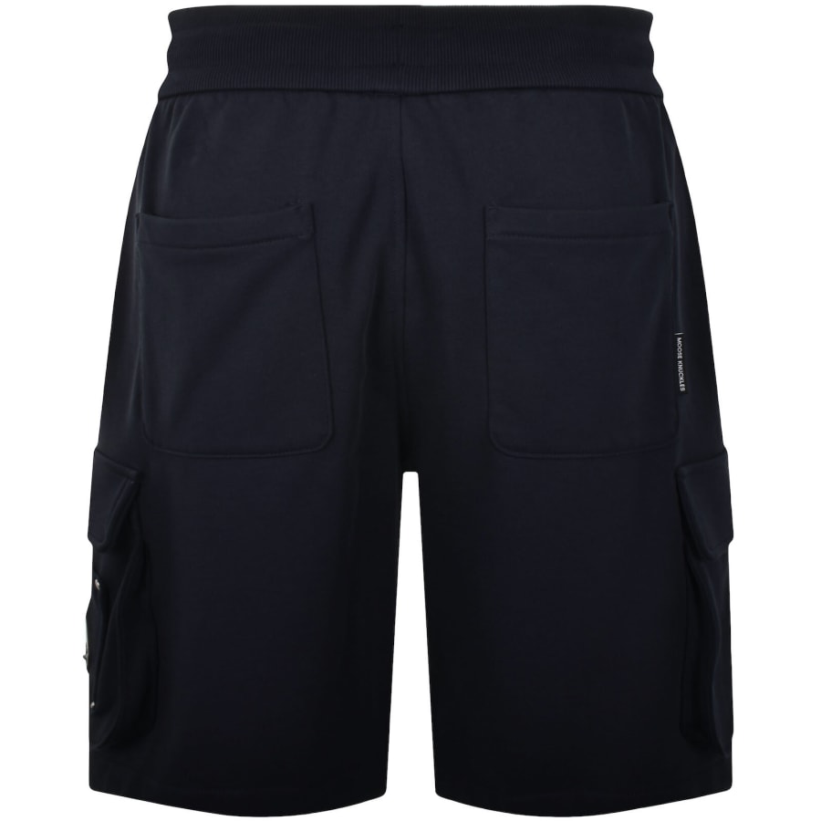 Image number 2 for Moose Knuckles Hartsfield Cargo Shorts Navy