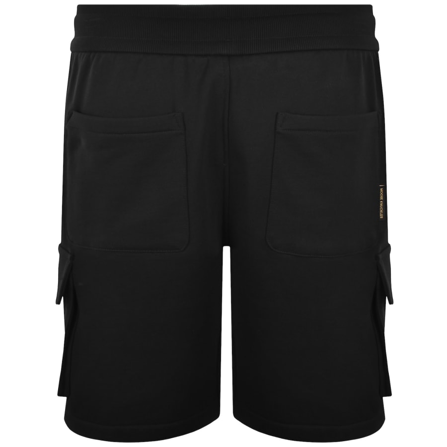 Image number 3 for Moose Knuckles Hartsfield Cargo Shorts Black