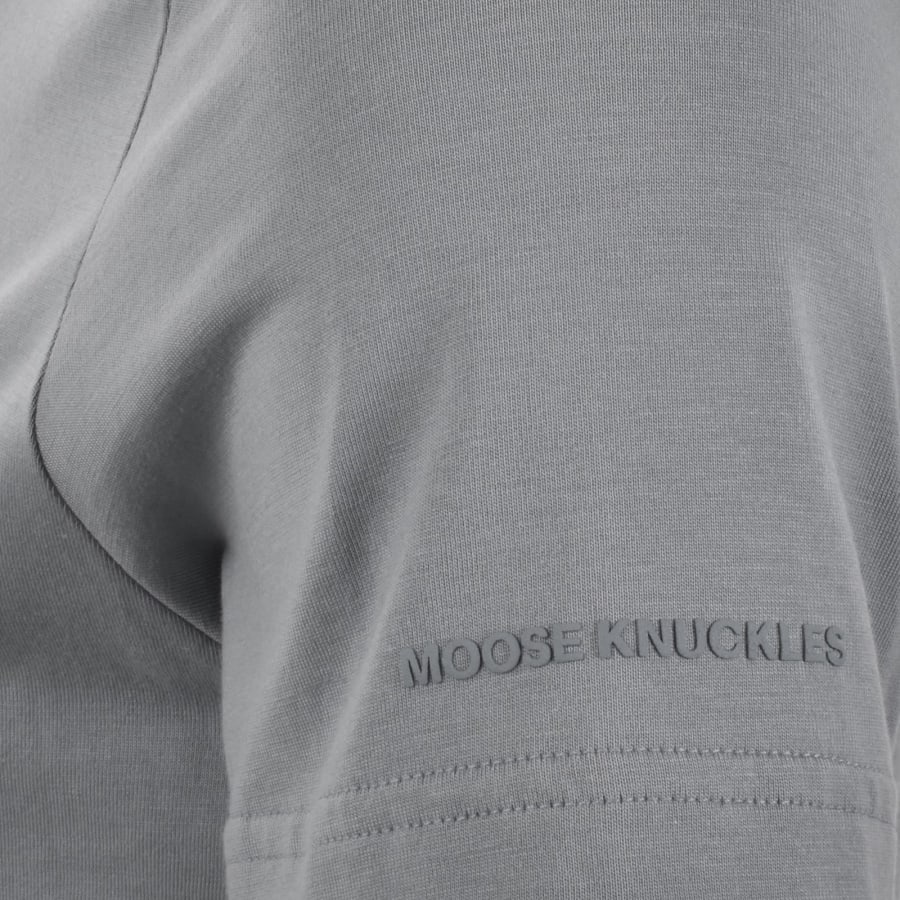 Image number 4 for Moose Knuckles Eclipso T Shirt Grey