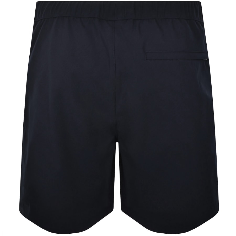 Image number 2 for Moose Knuckles Logo Swim Shorts Navy