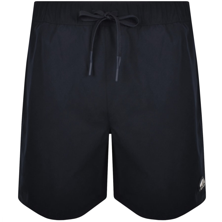 Image number 1 for Moose Knuckles Logo Swim Shorts Navy