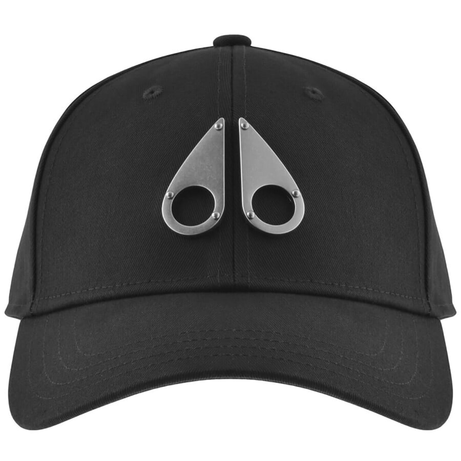Image number 1 for Moose Knuckles Logo Icon Cap Black
