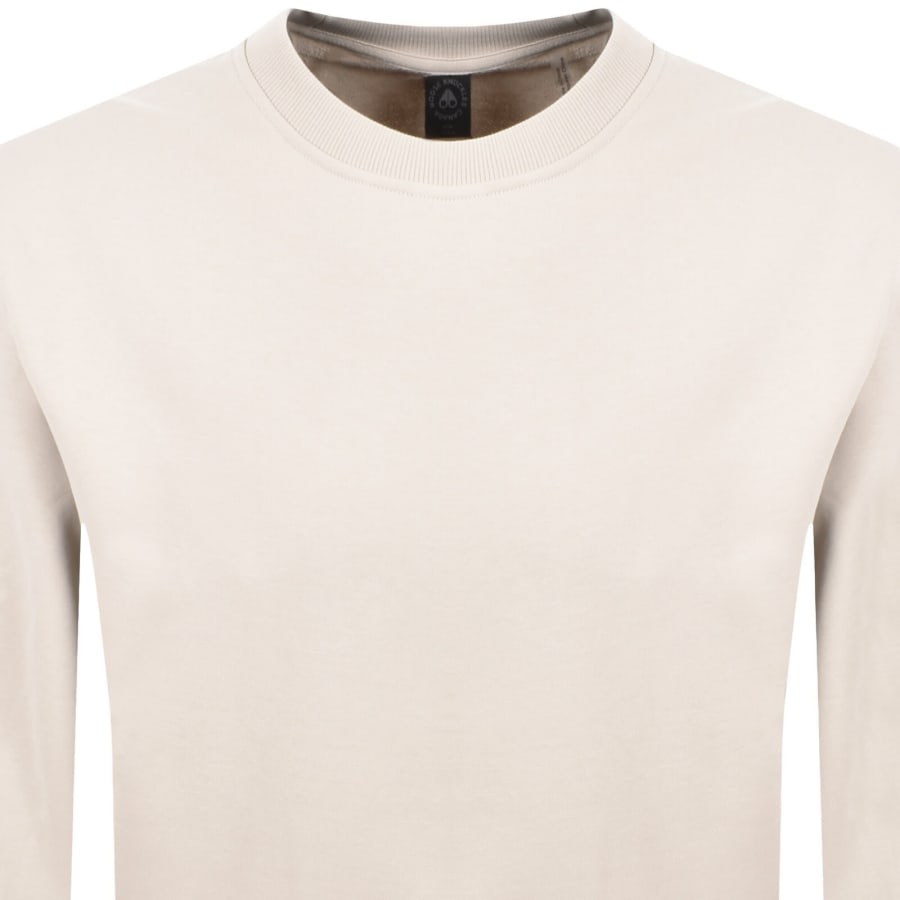 Image number 3 for Moose Knuckles Hartsfield Sweatshirt Beige