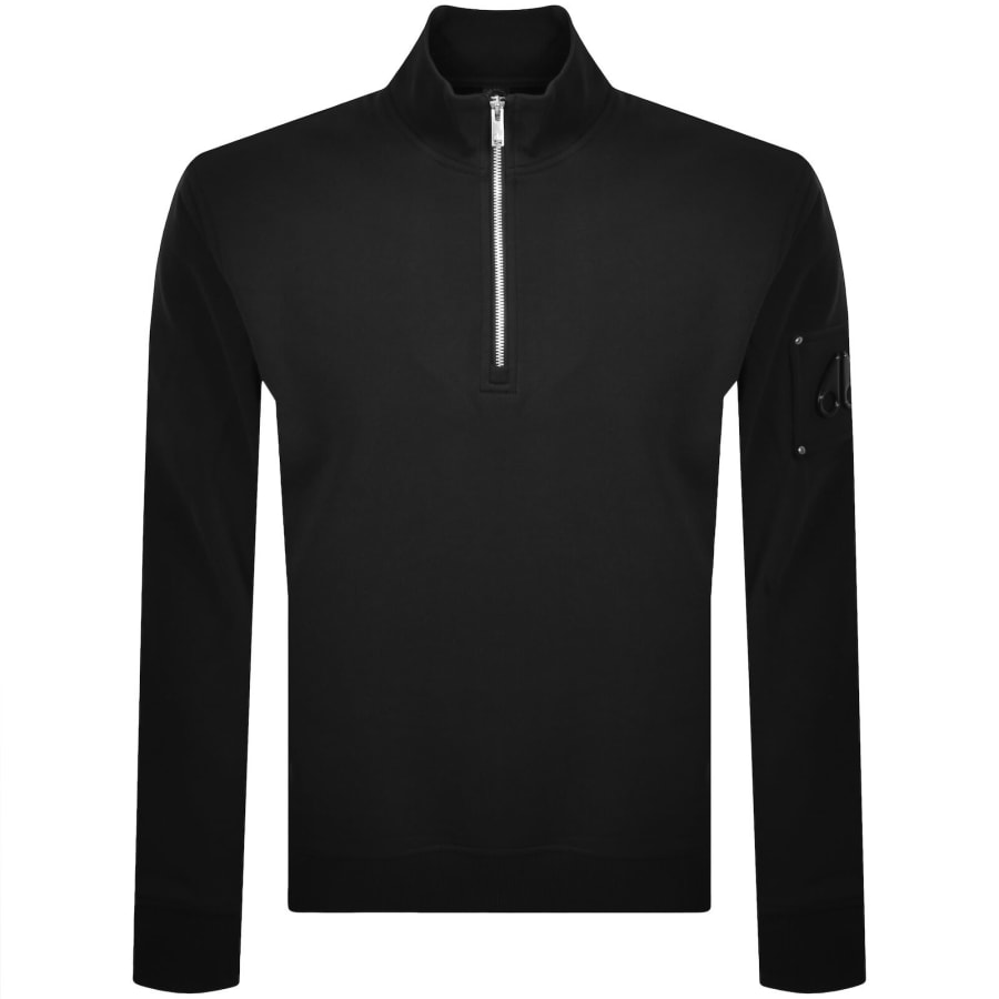 Image number 2 for Moose Knuckles Hartsfield QZ Sweatshirt Black