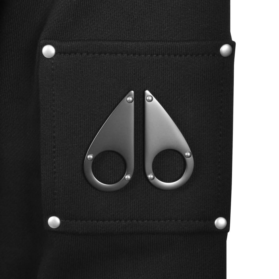 Image number 3 for Moose Knuckles Hartsfield QZ Sweatshirt Black