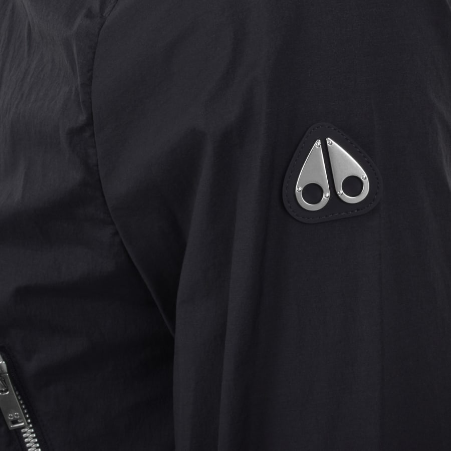 Image number 4 for Moose Knuckles Courville Bomber Jacket Navy