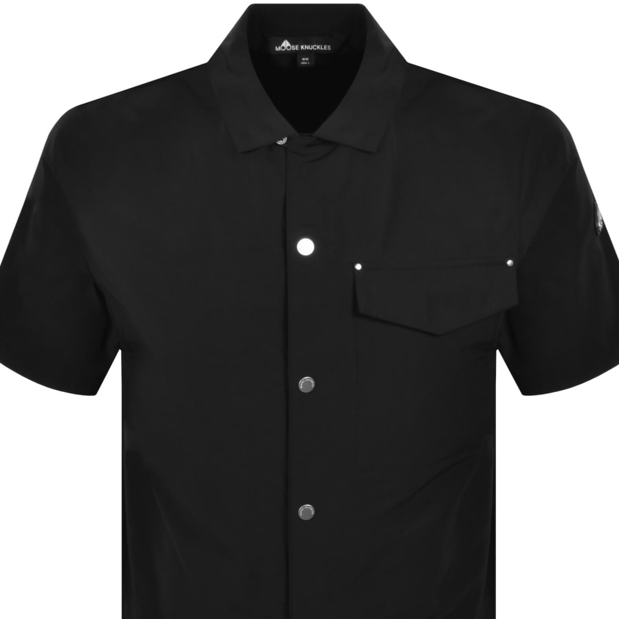Image number 3 for Moose Knuckles Charlesbourg Shirt Black