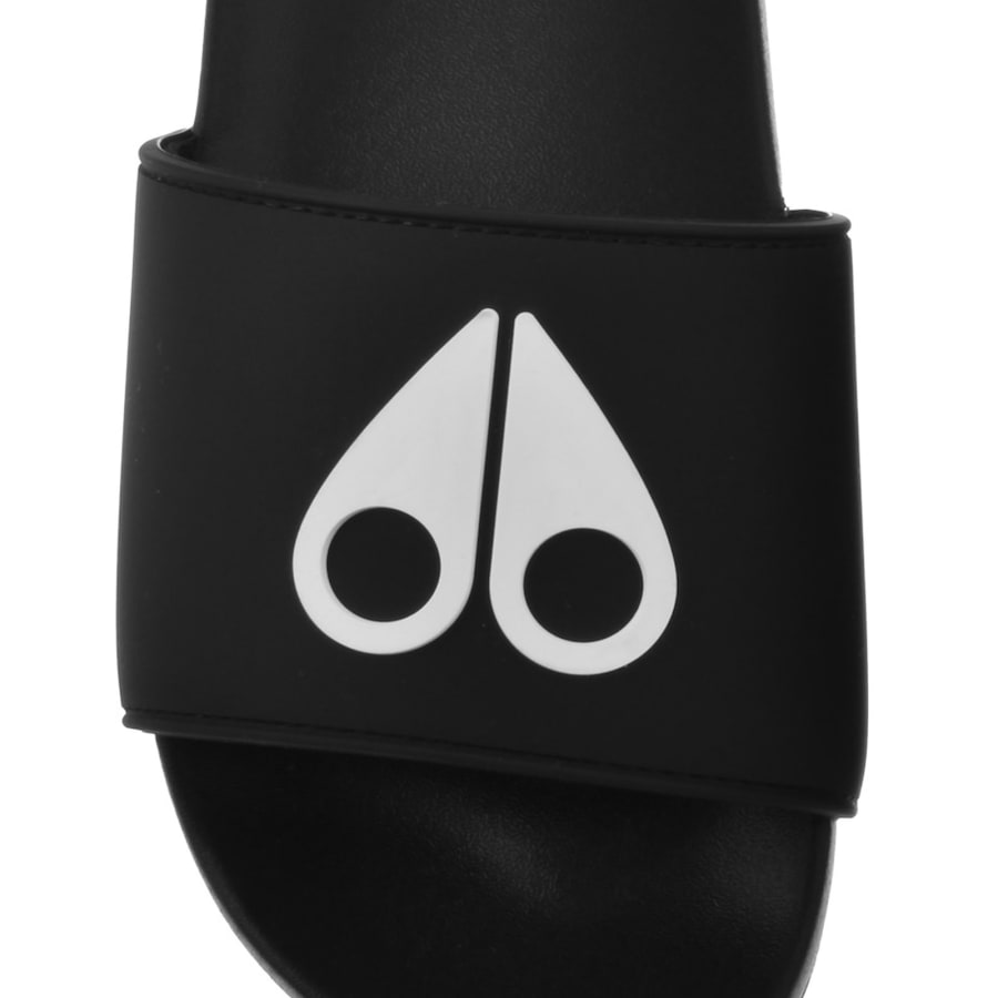 Image number 5 for Moose Knuckles Logo Icon Sliders Black