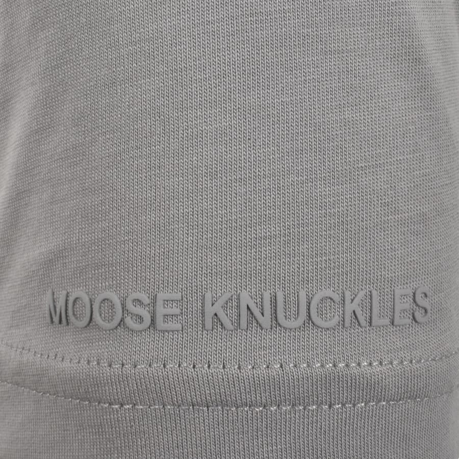 Image number 4 for Moose Knuckles Raydaze T Shirt Grey
