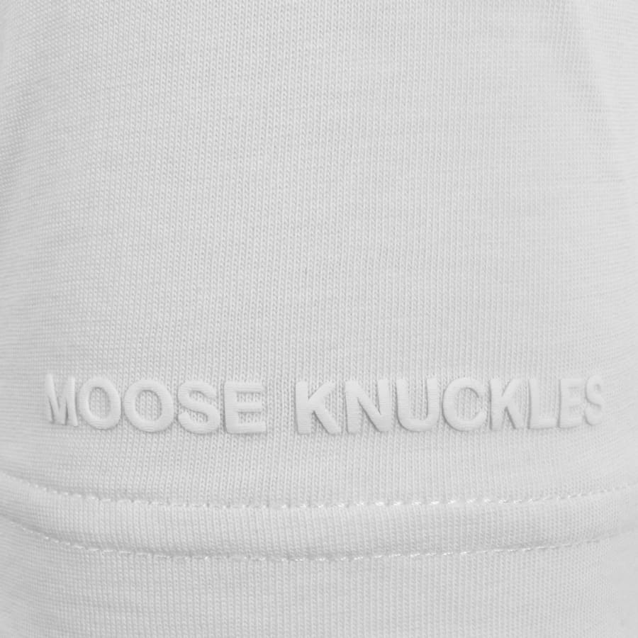 Image number 5 for Moose Knuckles Mindfold T Shirt White