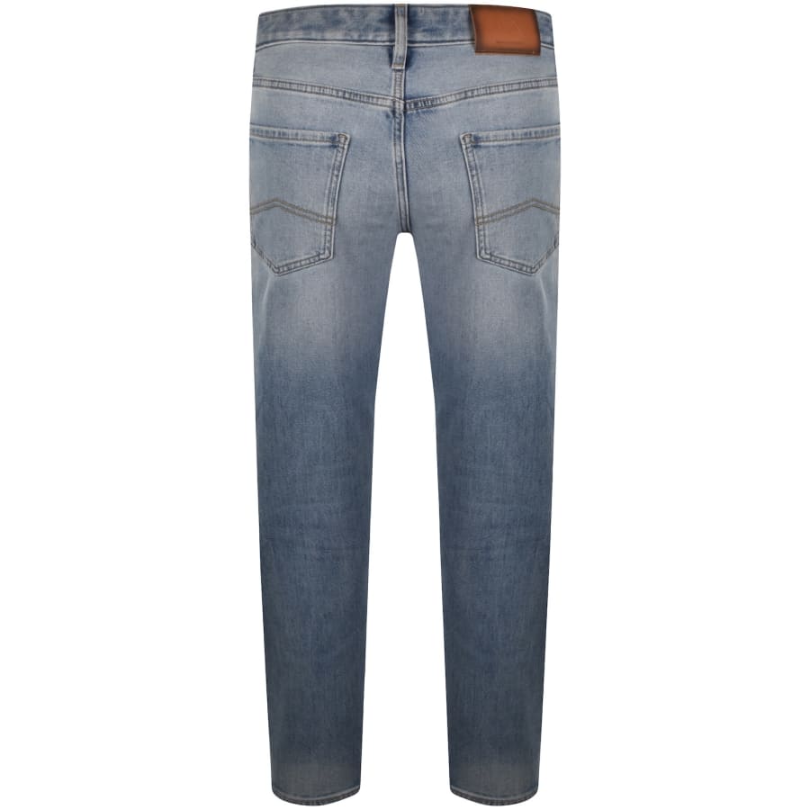 Image number 3 for Armani Exchange J14 Slim Fit Jeans Blue