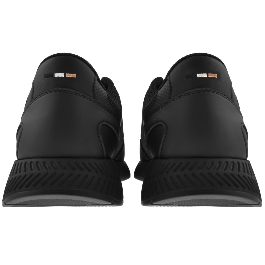 Image number 2 for BOSS Titanium Runner Trainers Black