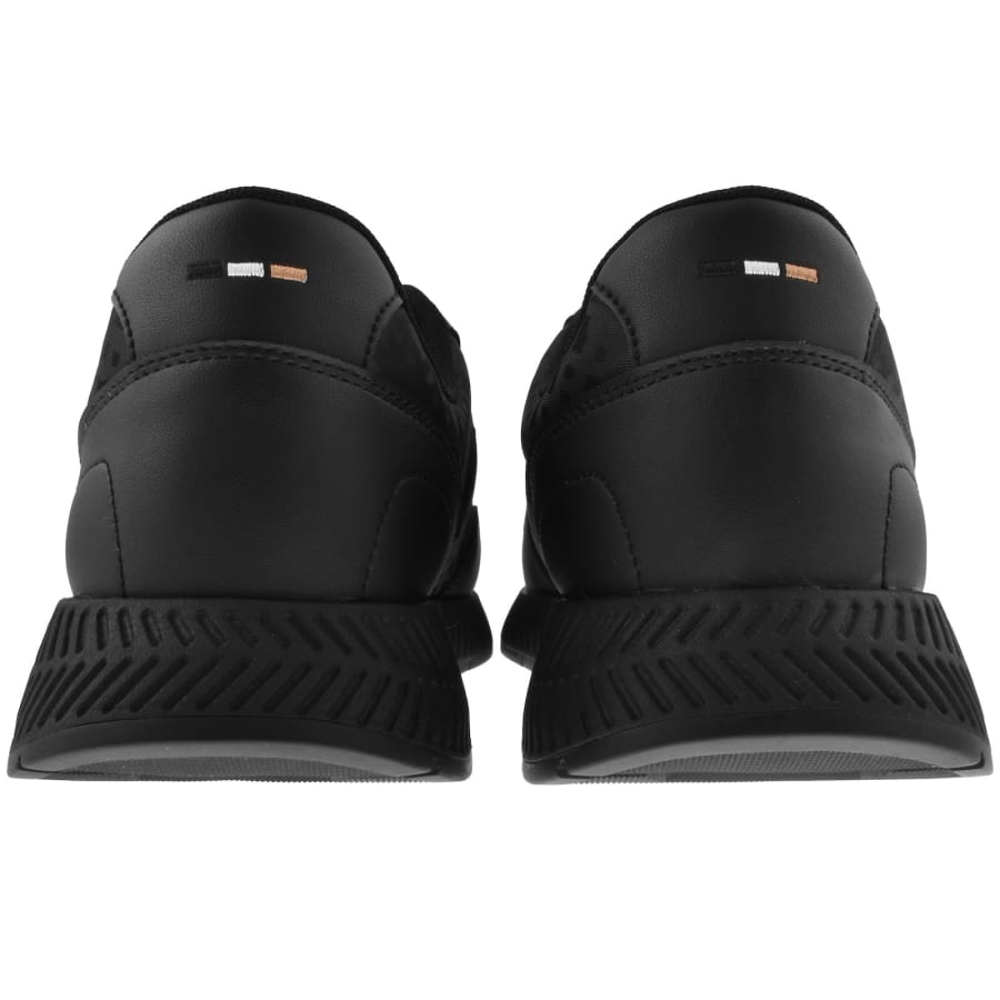 Image number 2 for BOSS Titanium Runner Trainers Black