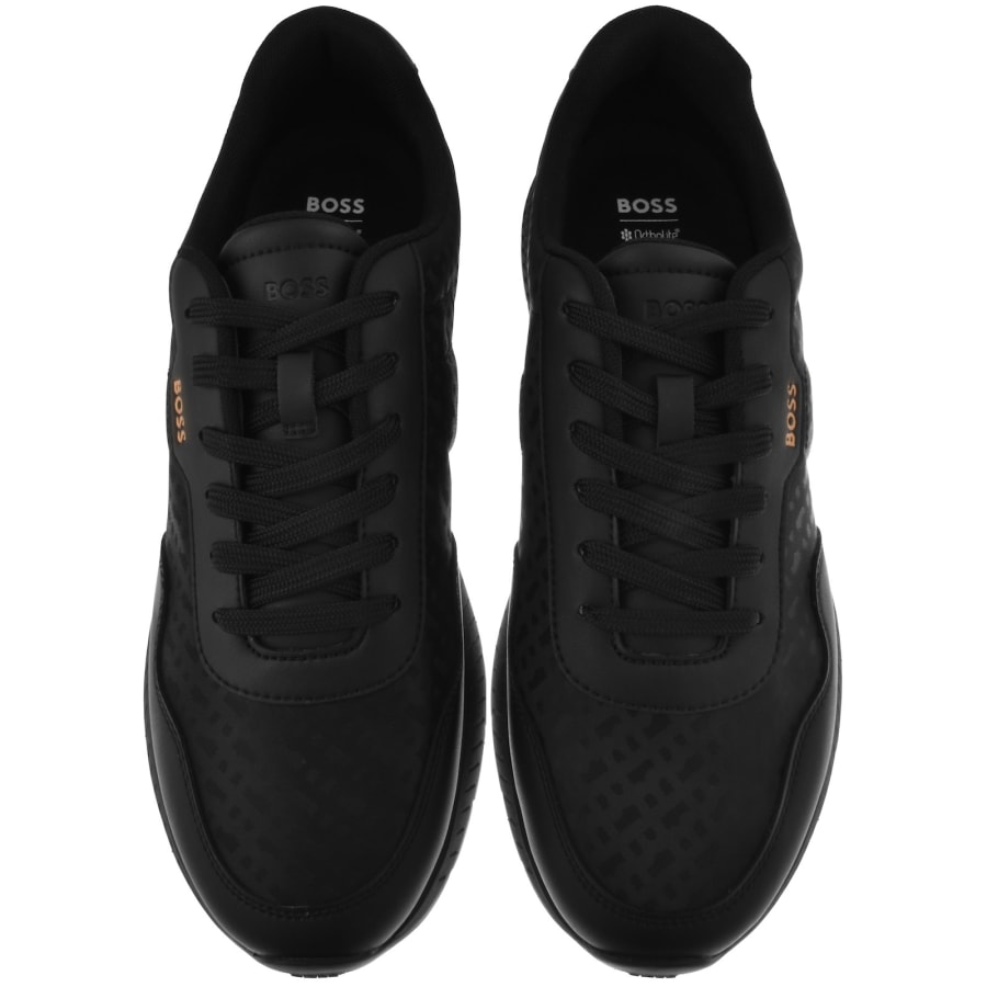 Image number 3 for BOSS Titanium Runner Trainers Black