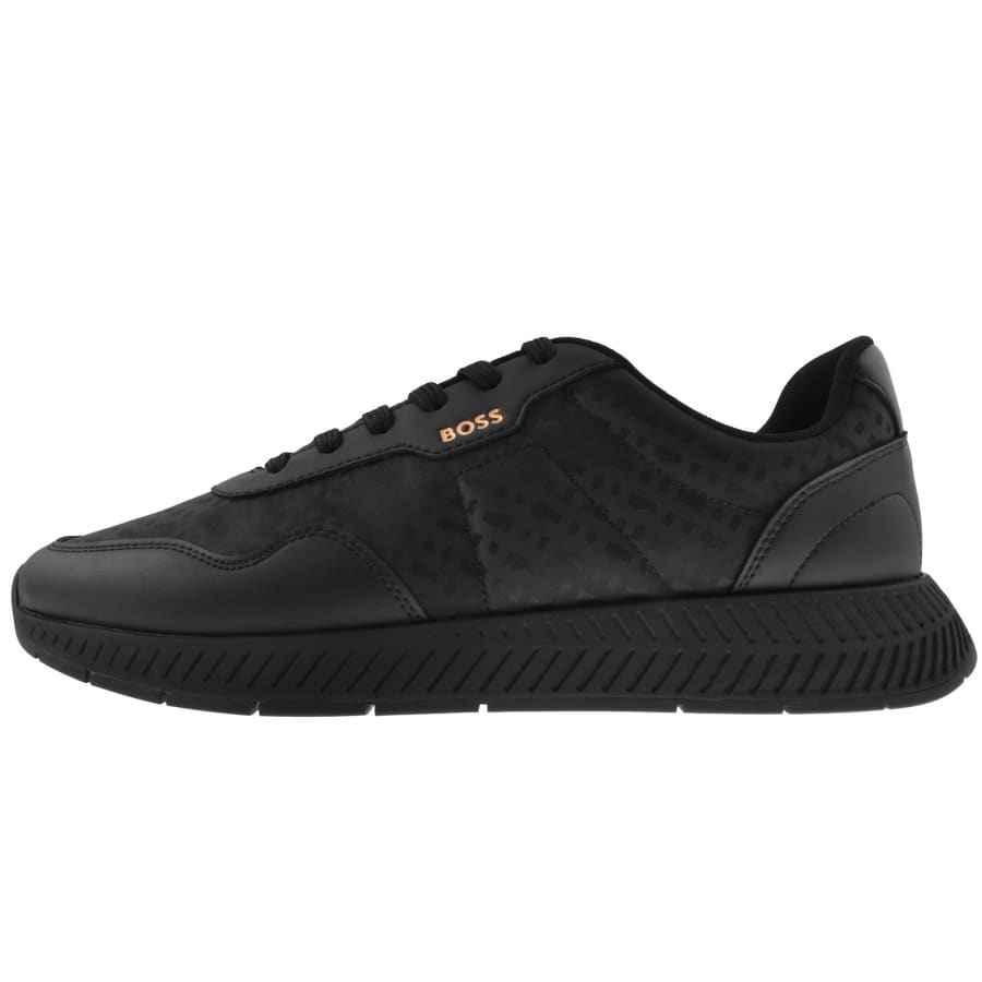 Image number 1 for BOSS Titanium Runner Trainers Black