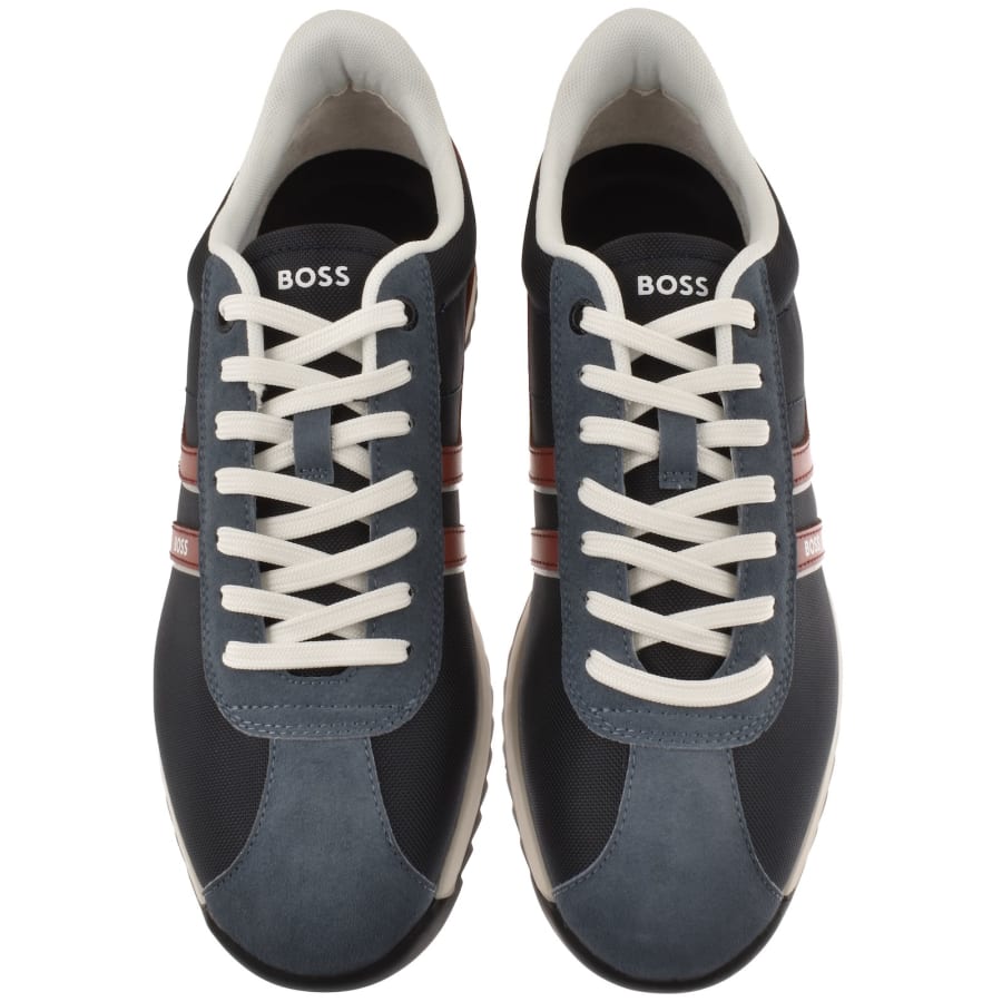 Image number 3 for BOSS Zayn Trainers Blue