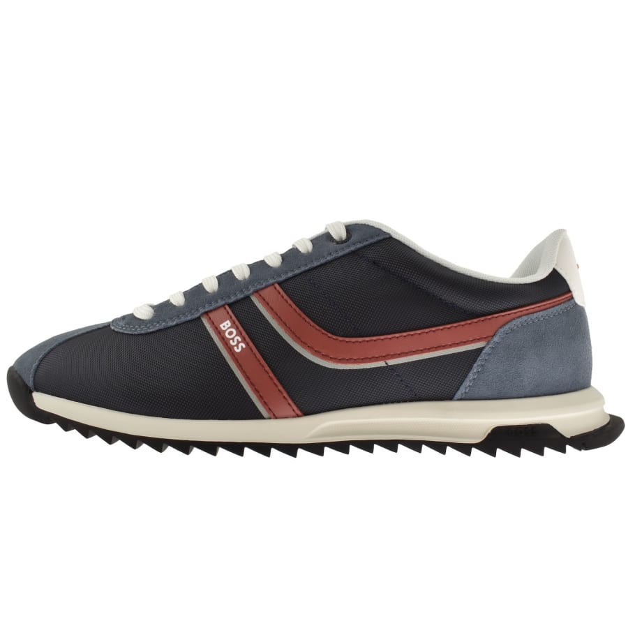 Image number 1 for BOSS Zayn Trainers Blue