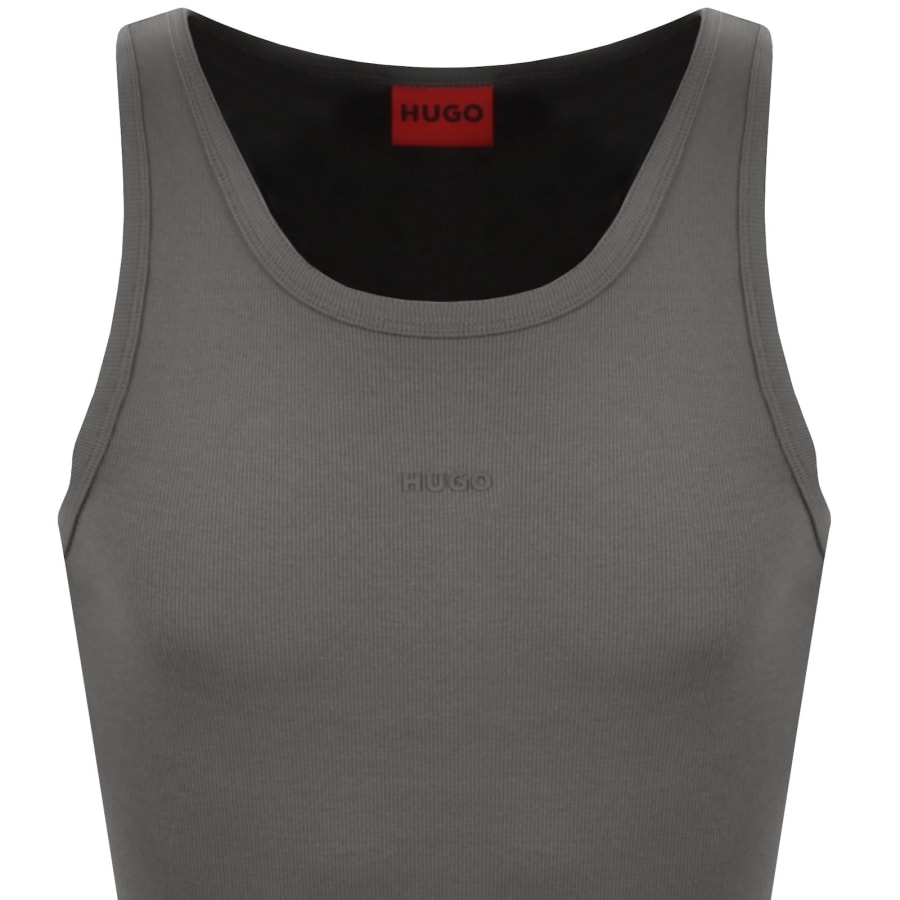 Image number 2 for HUGO Dapota Vest Dark Grey