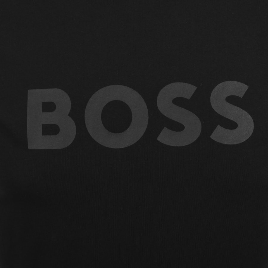 Image number 3 for BOSS Regular Fit Logo T Shirt Black