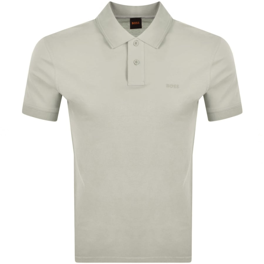 Image number 1 for BOSS Prime Polo T Shirt Light Beige