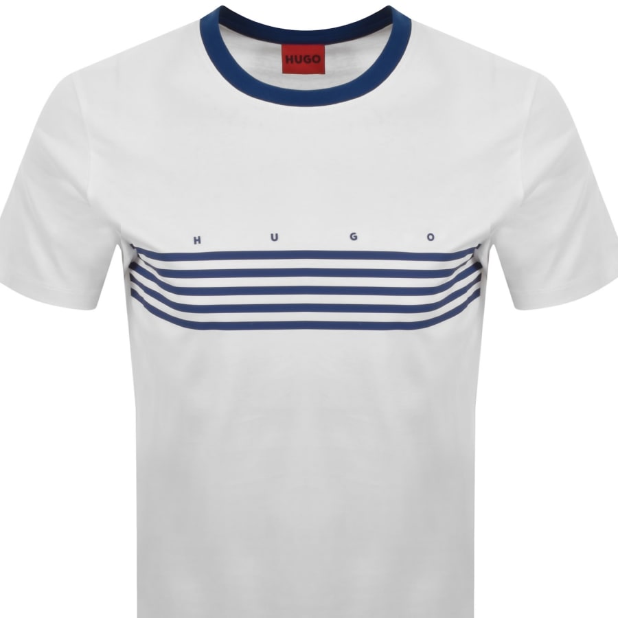 Image number 2 for HUGO Dempsy T Shirt White