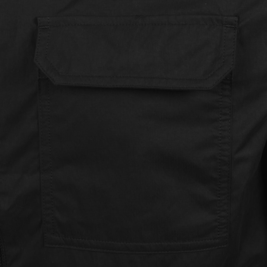 Image number 4 for Barbour International Warren Overshirt Black