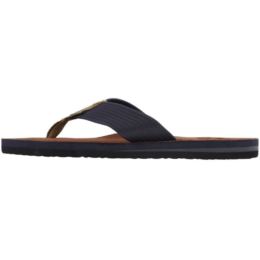 Image number 2 for Barbour Toeman Flip Flops Navy