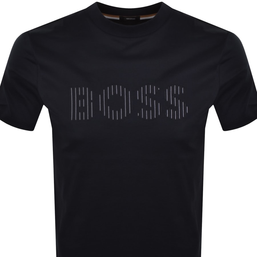 Image number 2 for BOSS Thompson 41 T Shirt Navy