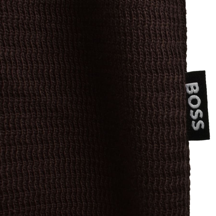 Image number 3 for BOSS Pasini 47 Knit Shirt Brown
