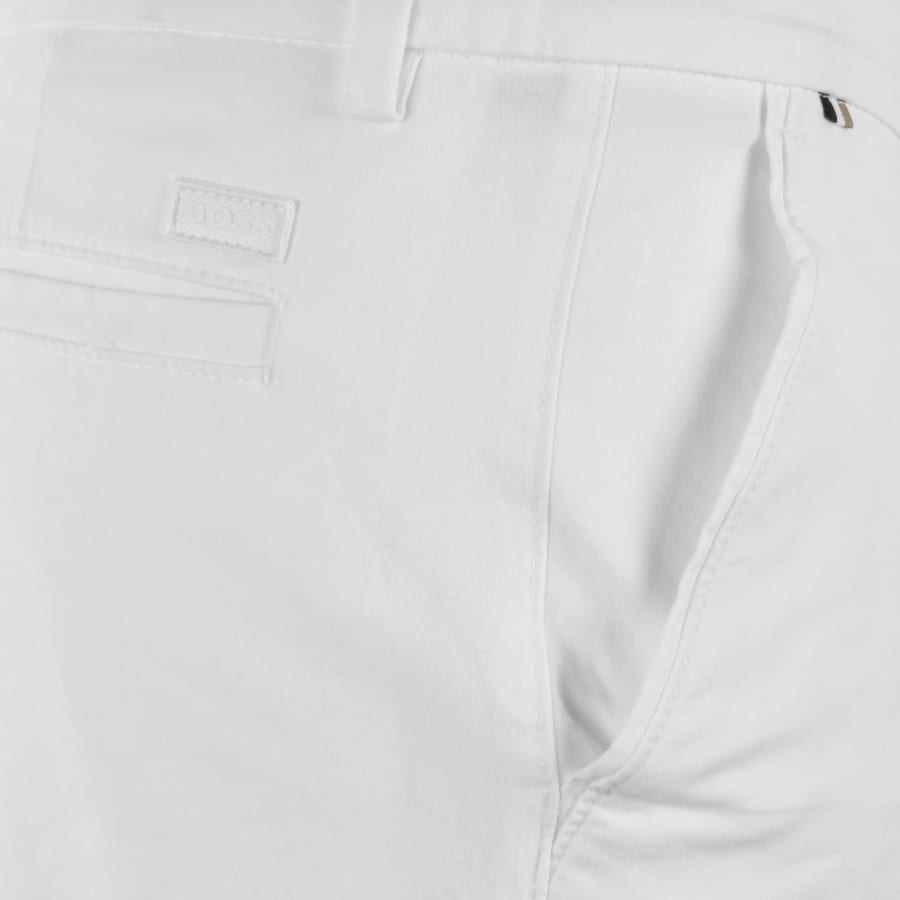 Image number 3 for BOSS Kane Chino Shorts White