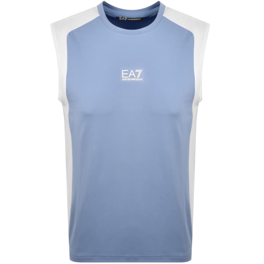 Image number 2 for EA7 Emporio Armani Tennis Pro Vest Blue