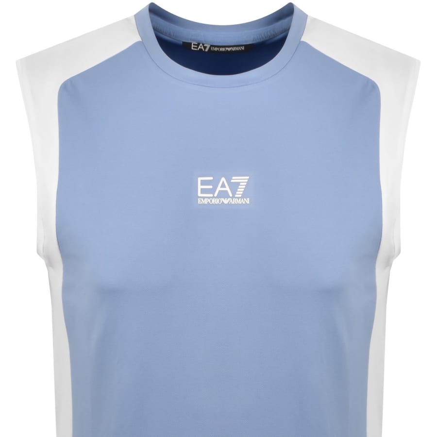 Image number 3 for EA7 Emporio Armani Tennis Pro Vest Blue