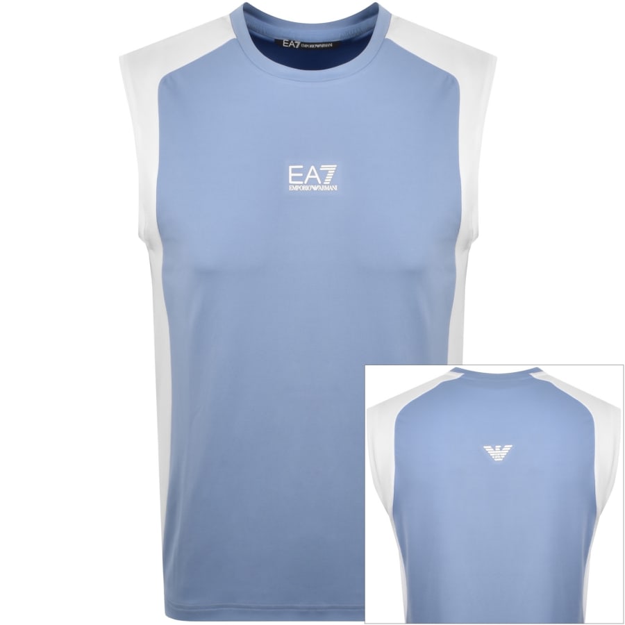 Image number 1 for EA7 Emporio Armani Tennis Pro Vest Blue