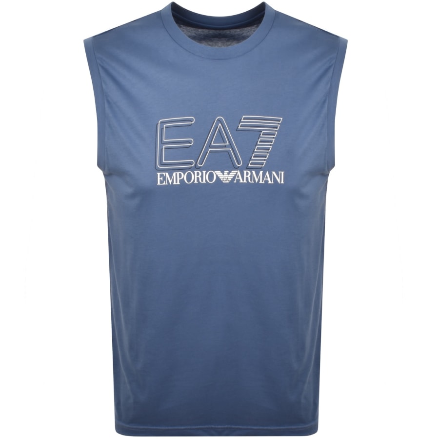 Image number 1 for EA7 Emporio Armani Train Visibility Vest Blue