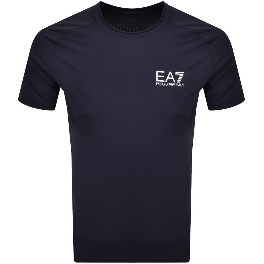 Image number 2 for EA7 Emporio Armani Ventus7 T Shirt Navy