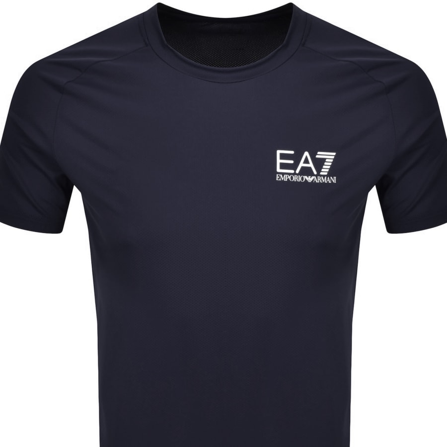 Image number 3 for EA7 Emporio Armani Ventus7 T Shirt Navy