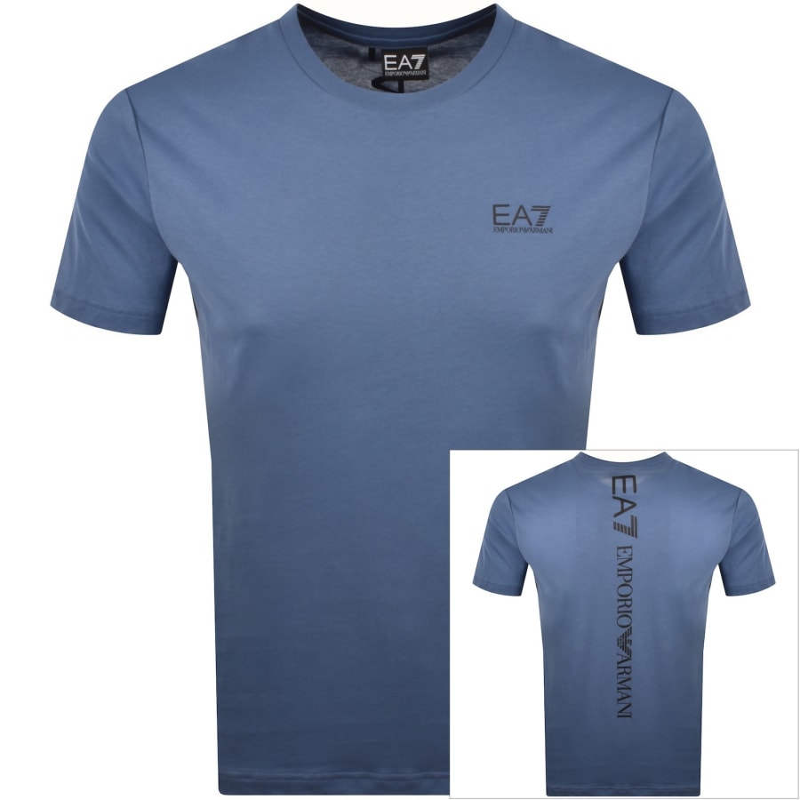 Image number 1 for EA7 Emporio Armani Training T Shirt Blue
