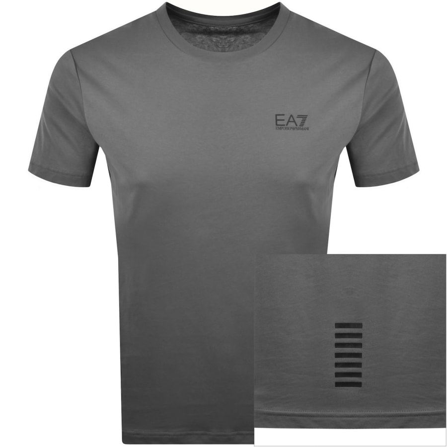 Image number 1 for EA7 Emporio Armani Core ID T Shirt Grey