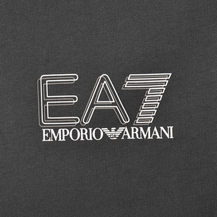 Image number 4 for EA7 Emporio Armani Full Zip Hoodie Grey