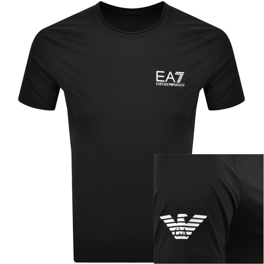 Image number 1 for EA7 Emporio Armani Ventus7 T Shirt Black