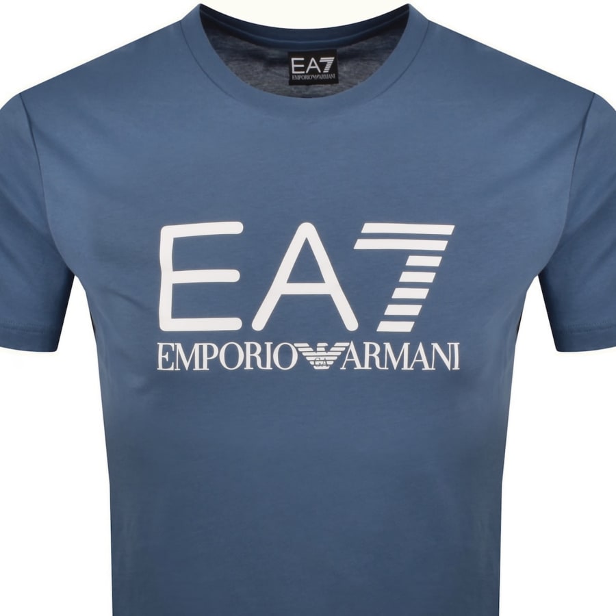 Image number 2 for EA7 Emporio Armani Train Core ID T Shirt Blue