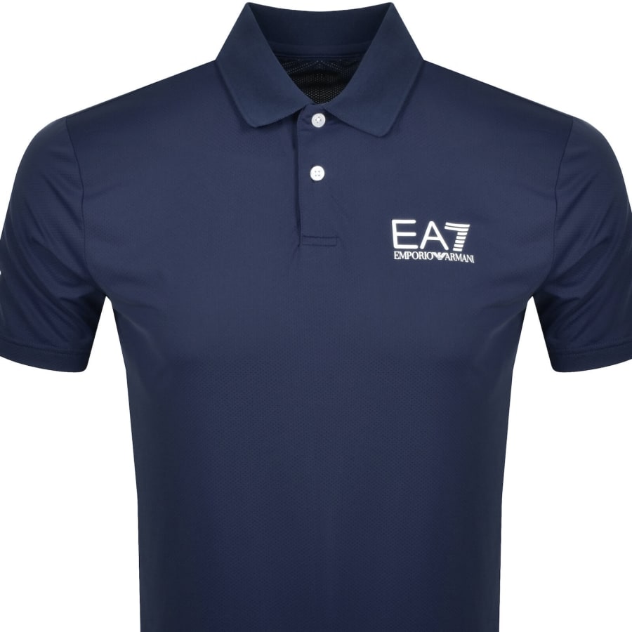 Image number 2 for EA7 Emporio Armani Sport Ventus 7 Polo Navy