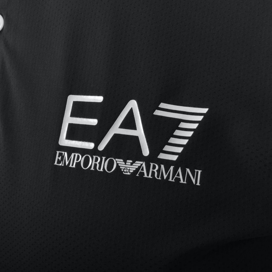 Image number 3 for EA7 Emporio Armani Sport Ventus 7 Polo Black