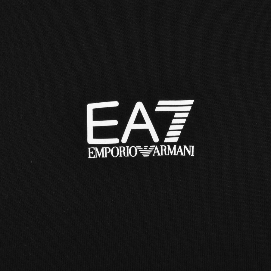 Image number 3 for EA7 Emporio Armani Logo Hoodie Black