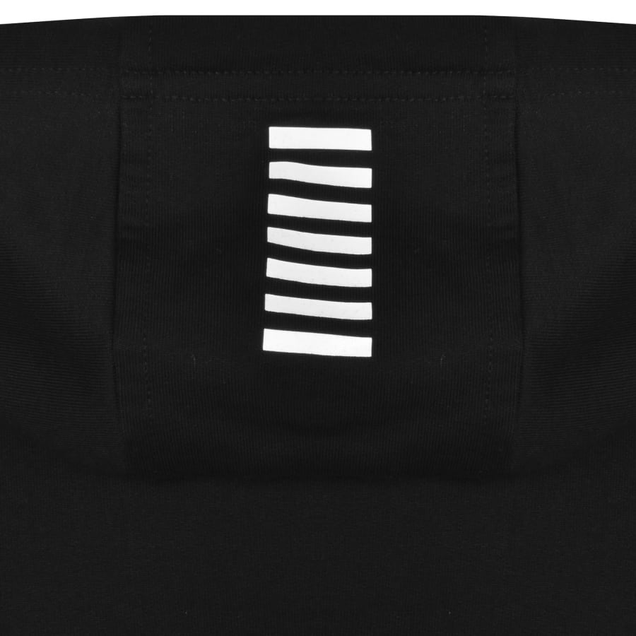 Image number 4 for EA7 Emporio Armani Logo Hoodie Black
