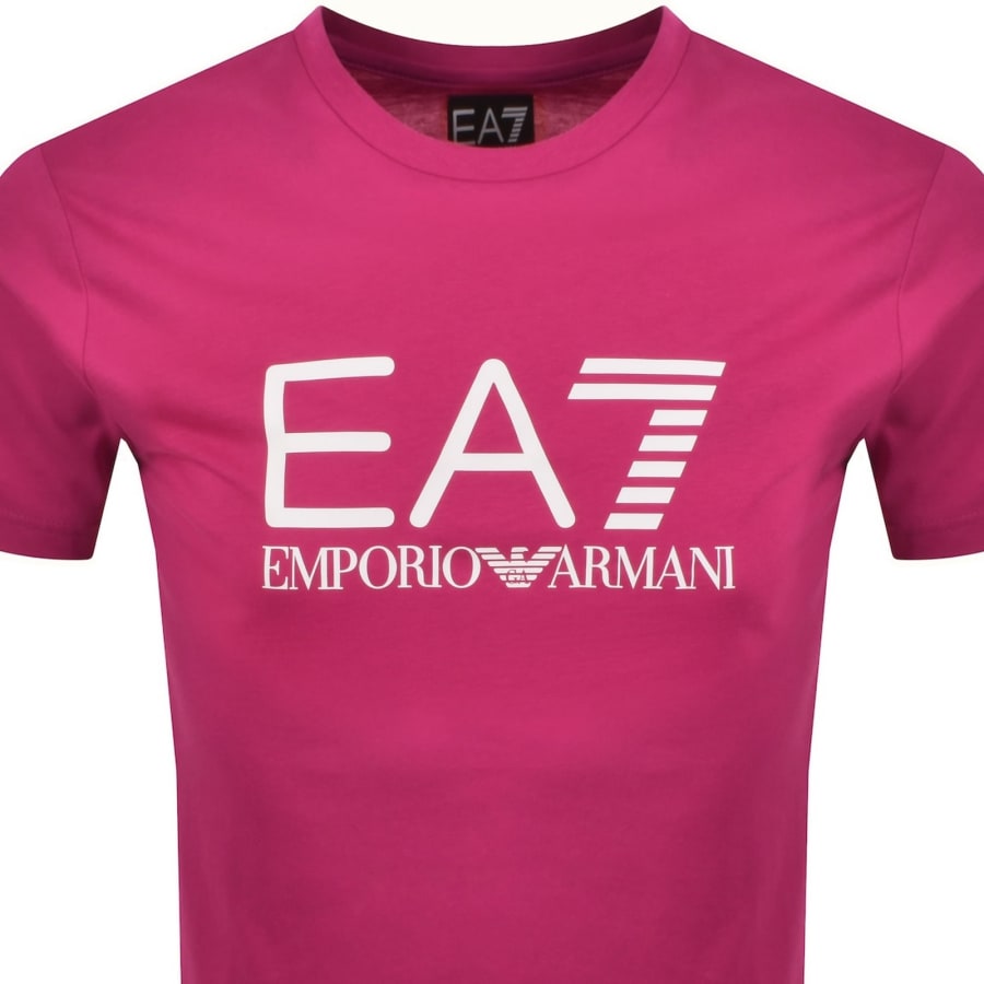 Image number 2 for EA7 Emporio Armani Train Core ID T Shirt Pink