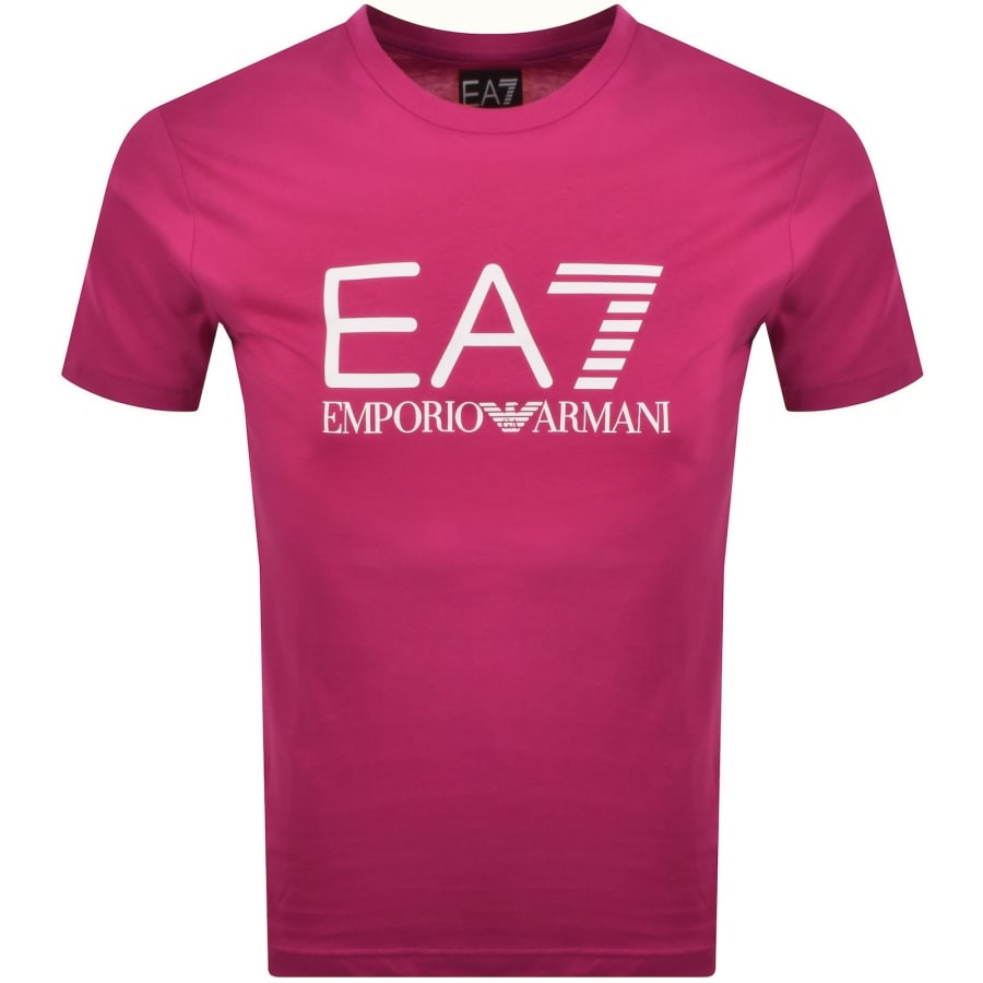 Image number 1 for EA7 Emporio Armani Train Core ID T Shirt Pink