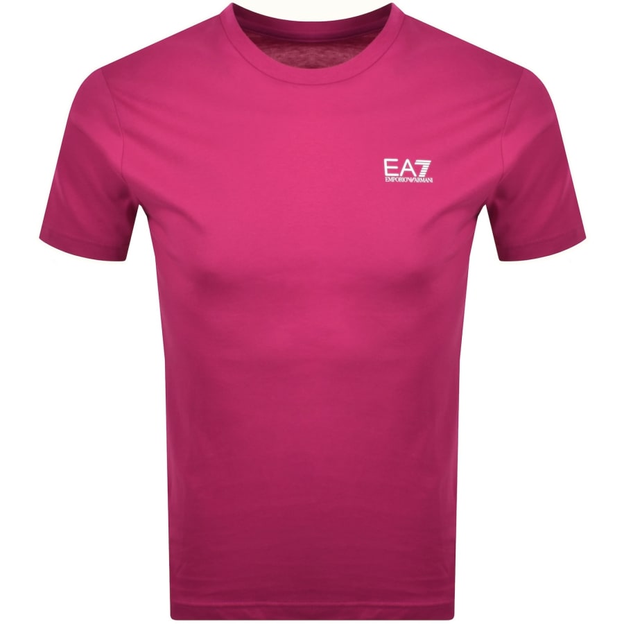 Image number 2 for EA7 Emporio Armani Core ID T Shirt Pink