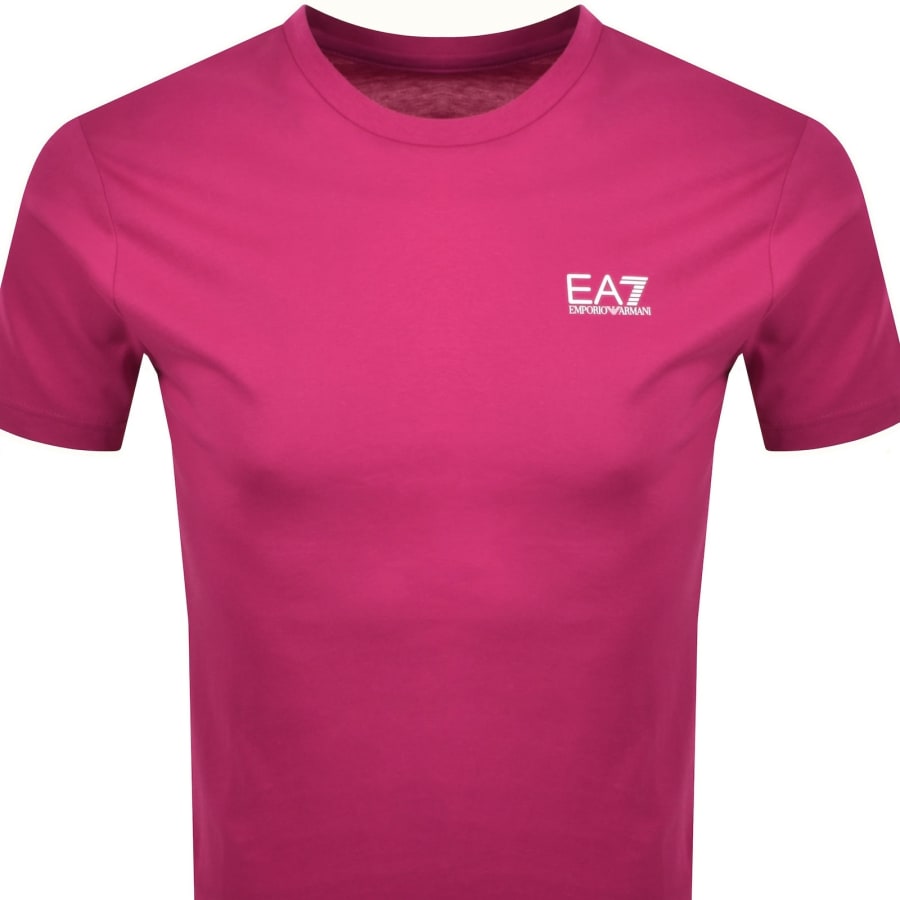 Image number 3 for EA7 Emporio Armani Core ID T Shirt Pink